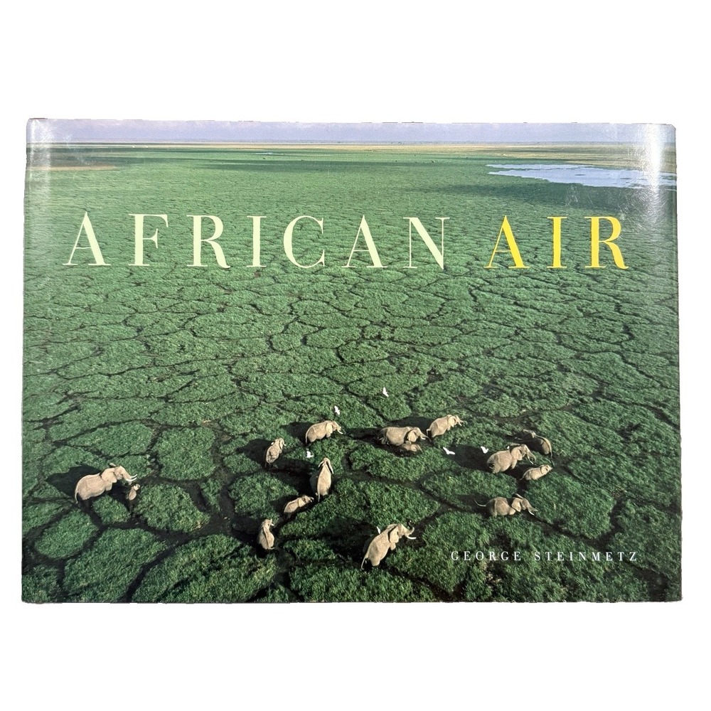 African Air George Steinmetz Hardcover Book Aerial Photography Abrams 2008